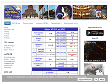 Tablet Screenshot of meteofa.it